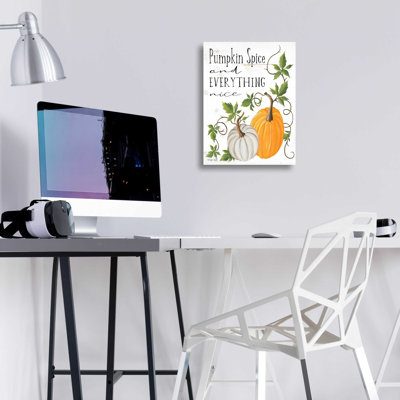 «Pumpkin Spice and Everything Nice» par Cindy Jacobs, art mural en verre acrylique