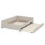 Upholstered Daybed With Built In USB Ports And Trundle-282275194