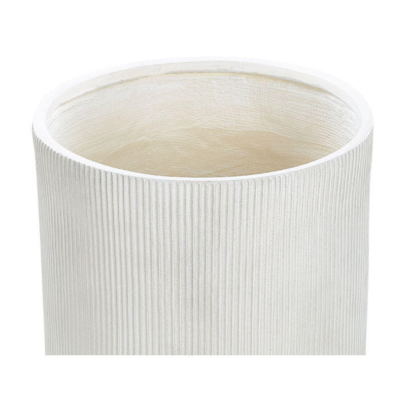 Alazne Pot Planter, 55cm H x 55cm W x 55cm D, White