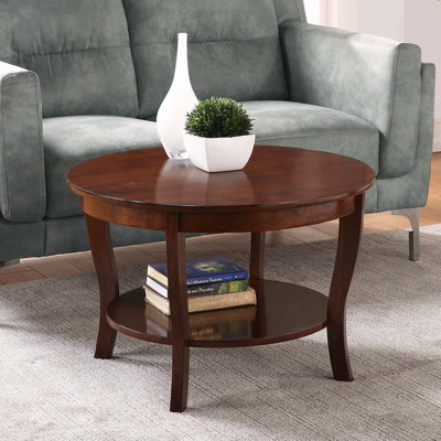 Carbin 30" Coffee Table with Shelf