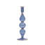 F2023 11'' H Glass Tabletop Candlestick-1557781474