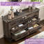 Commode double en bois Quan Farmhouse-179573690