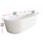 Jakeil 71'' x 31.4'' Soaking Acrylic Bathtub-108229812
