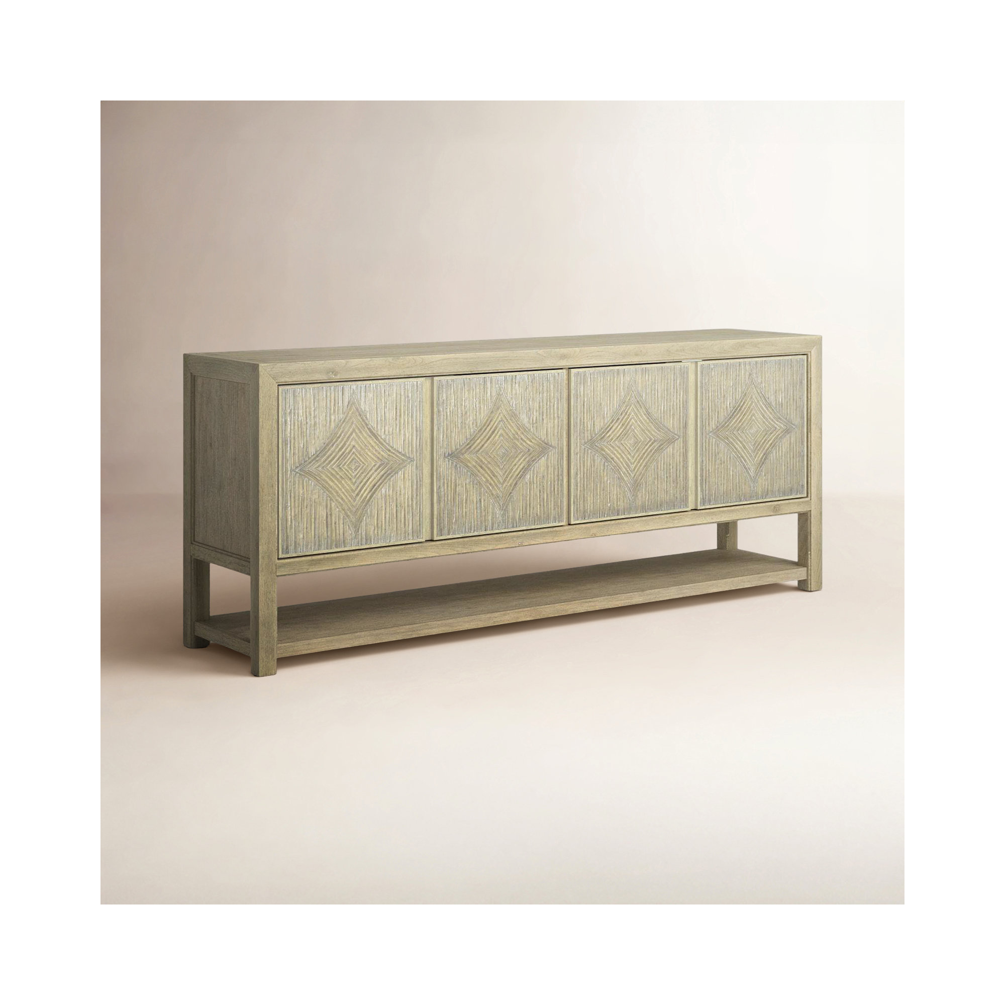 MacGowan 80'' Media Console, Natural
