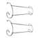 Twin Rail Radiator Airer in Chrome