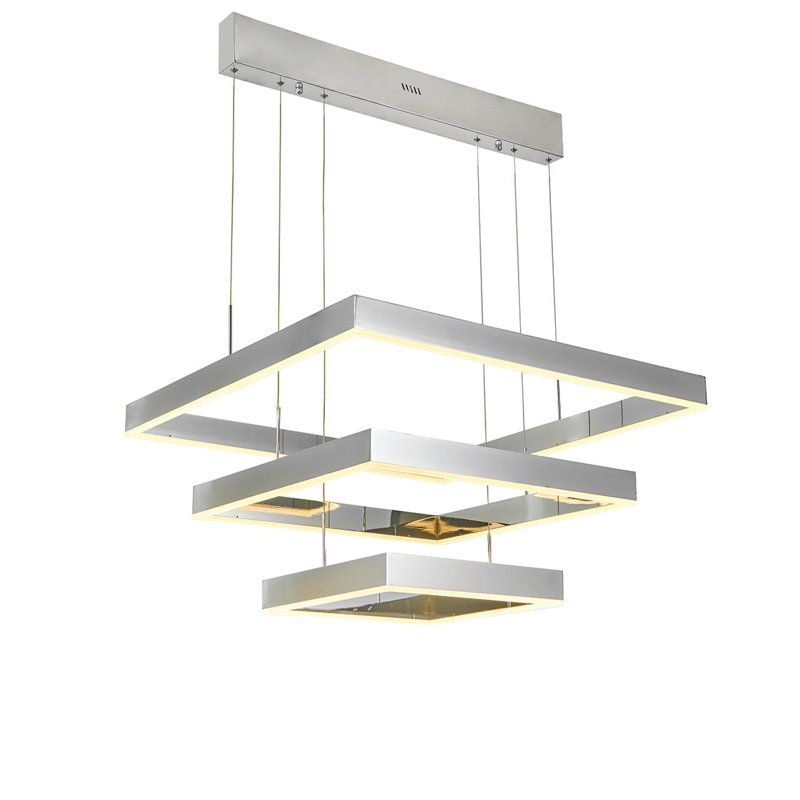 Lustre de vestibule Thumprints Chrome Austin, Chrome