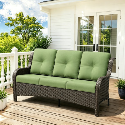73'' Wide Straight Patio Sofa