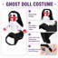 Déguisement d'Halloween effrayant d'Halloween avec poupée masquée-133286010