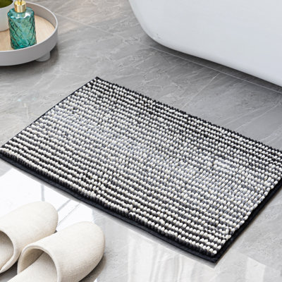 Tapis pour salle de bain en chenille douce Zager