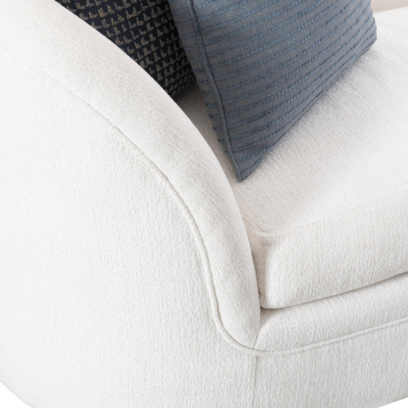 Amara Sofa, Dorado Snow Crypton® Chenille 5558-000