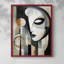 WOMEN Series LII - reproduction encadrée de qualité supérieure - prête à être accrochée - aucun clou requis-508600390-508600391