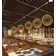 252-Light Gold Dimmable Globe LED Chandelier