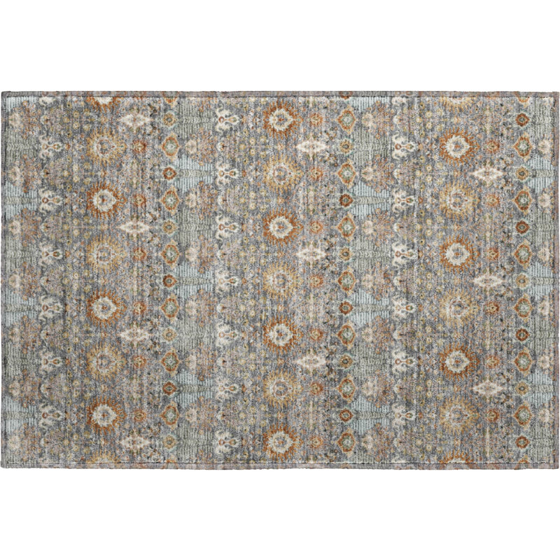 Tapis de qualité supérieure lavable à la machine Mayfield AMF2251 Global, Gris, 1 pi 8 po x 2 pi 6 po
