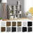 vidaXL Bookshelf Bookcase Book Cabinet Rack Standing Shelf Engineered Wood-1468408486