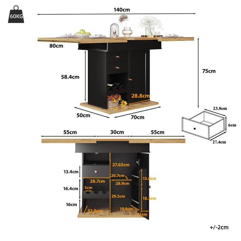 Extendable Dining Table