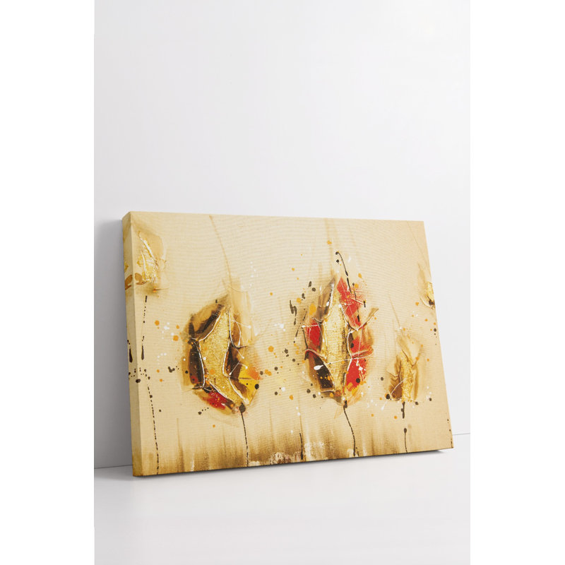 Peinture décorative sur toile, 19.7" H x 27.6" W