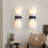 2-Light Glass Wall Sconce-895217441