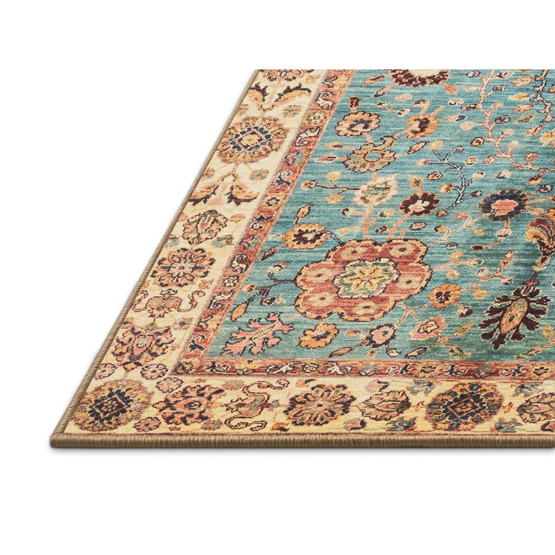 Abstract Indoor Rug, Rectangle 7' x 9'