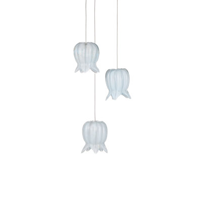 Polpo 3-Light Round Multi-Drop Pendant