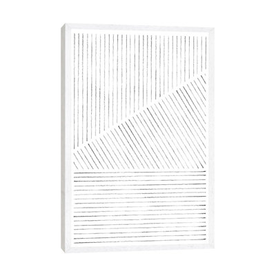 Abstract Geometric Lines - Print on Canvas