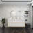 60'' Double Bathroom Vanity with Acrylic Top-70056050