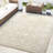 Abani Kyleigh DAL140A Floral Oriental Sand Rug-1544776795