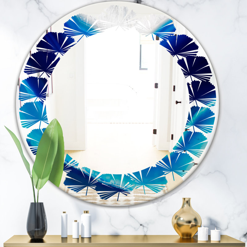 Miroir mural Leaves Slice, H 31,5 po x l po