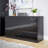 Rishin 6 Drawer  High Gloss Chest Storage Unit-1502918164