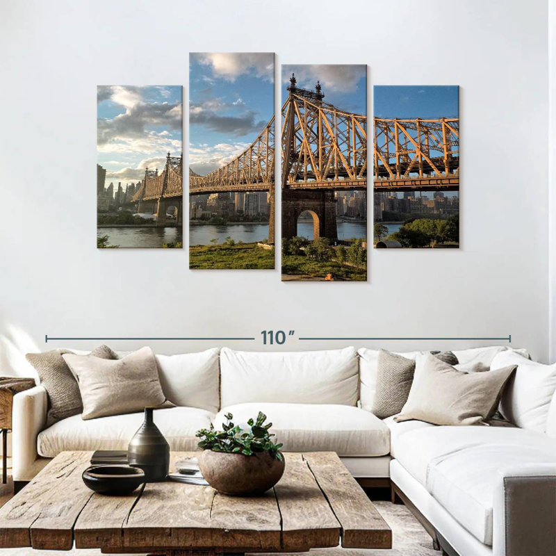 Pont de Queensboro, New York, H 54 po x l 84 po