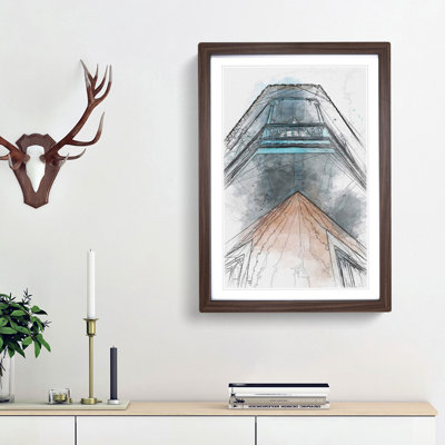 Sketching the Architecture Vol.5 - Picture Frame Drawing Print