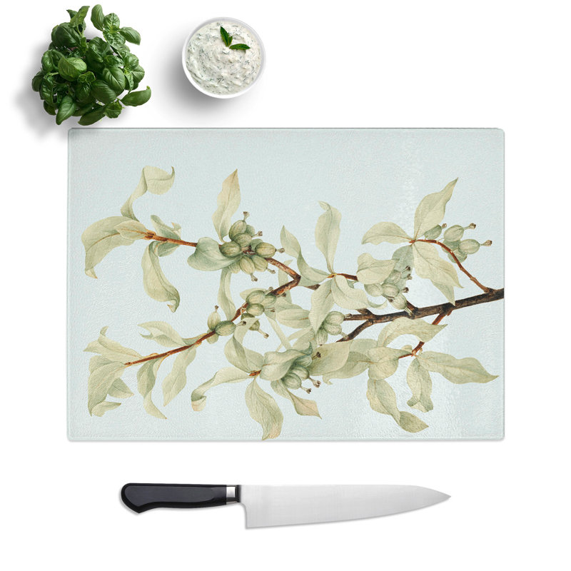 Silverberry by Mary Vaux Walcott Chopping Board, 0.4cm H x 20cm W x 28.5cm L