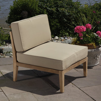 Bali Outdoor Teak Lounge Chair