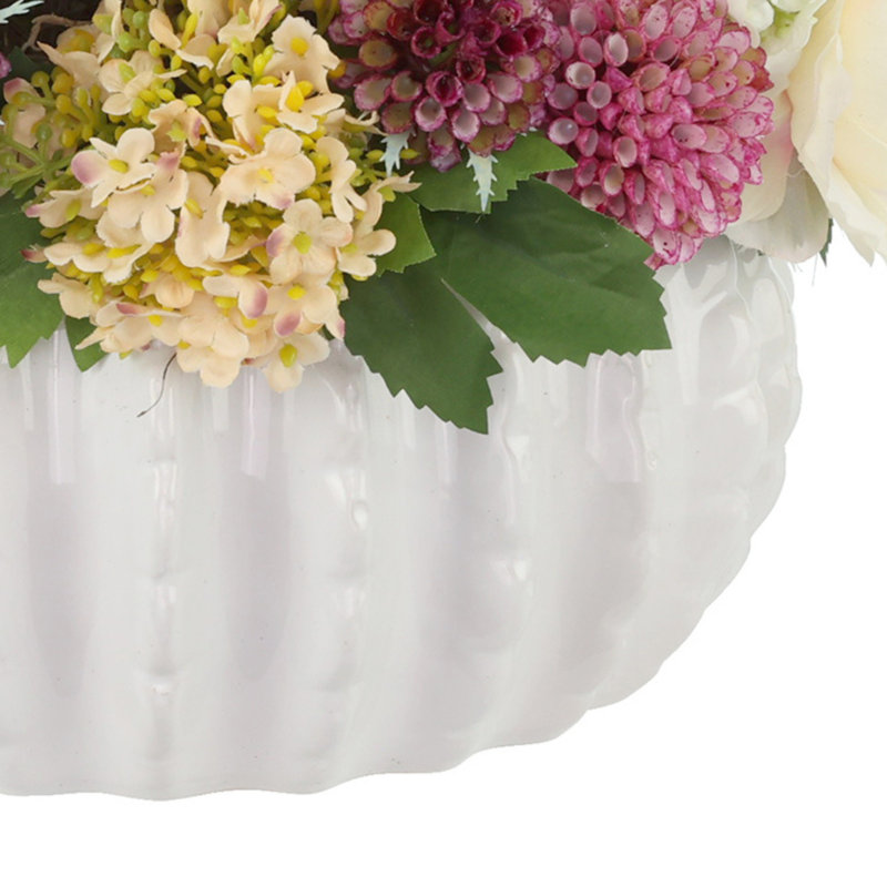Dahlia and Ranunculus Centerpiece