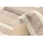 Tapis beige en peau de vache Warrenton