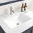 Loon 30 In. Blue Single Sink Bath Vanity With Carrara Quartz Top And Undermount Porcelain Sink-1384633303