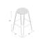 Counter Stool with Metal Frame-2133251751-2133251749-2133251752