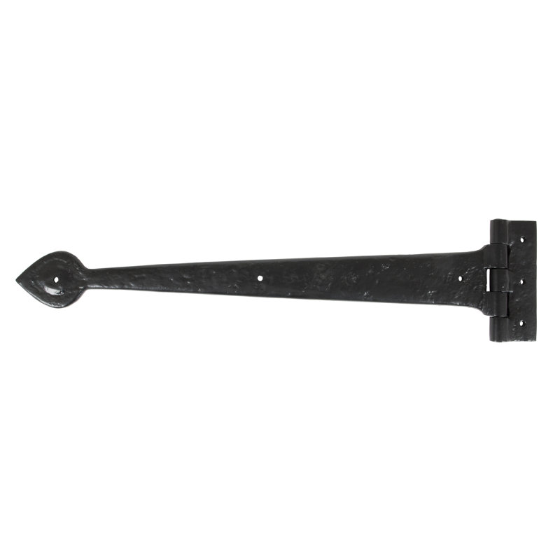 Pair Door Hinges, 10.6cm H x 45.7cm W x 1.5cm D