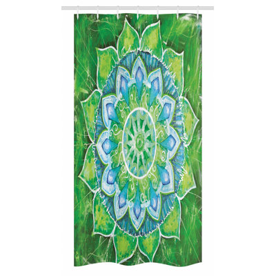 Abstract Shower Curtain with Hooks Included
