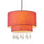 Luminaire suspendu tambour 3 lumières Kazem
