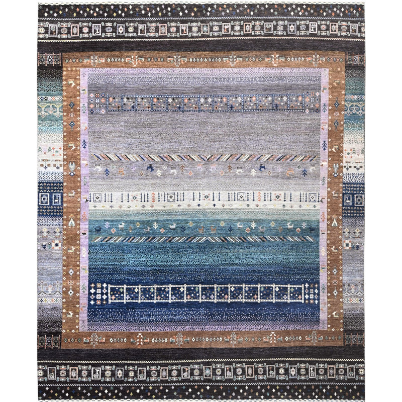 One-of-a-Kind Hand Knotted Area Rug