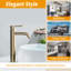 Robinet de lavabo vasque à poignée simple-116723124