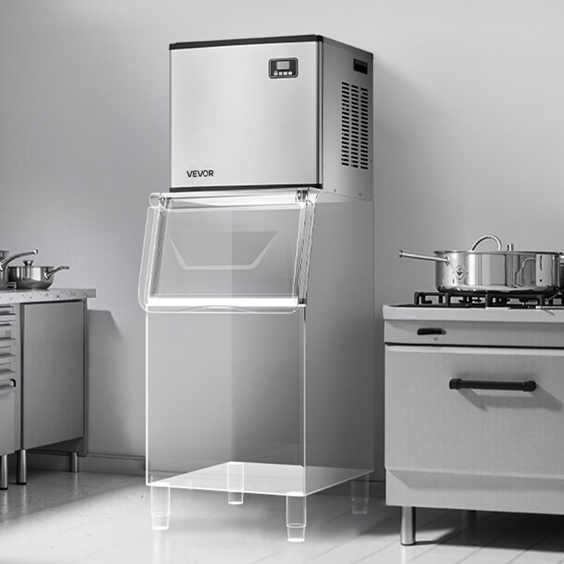 Commercial Ice Maker Machine - Head 550 lbs/Day Self-Cleaning Ice Machine,Modular Ice Cube Machine for Restaurant Hotel - Head Only