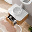 Ensemble de meuble-lavabo mural 24 po Echoe-750012924