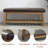 Hahnville 43.3'' W Upholstered Storage Bench-154534291