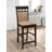 Anastin Closed Back Counter Chair Cappuccino-16761999