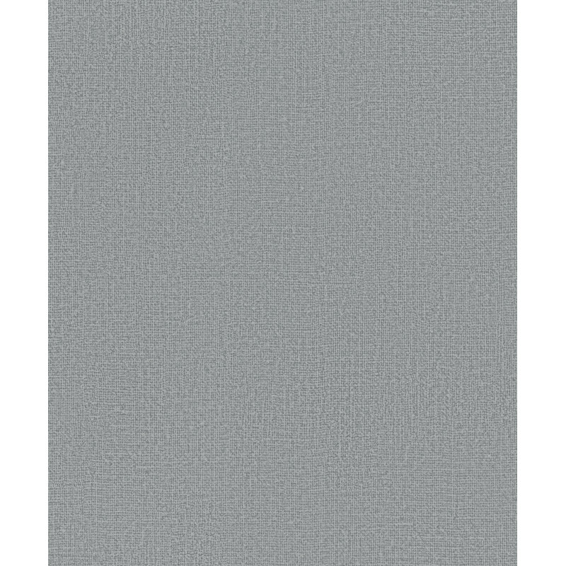 Loudoun Textured Weave Matte Non-pasted 10.05' x 53" Wallpaper Roll, Blue Grey