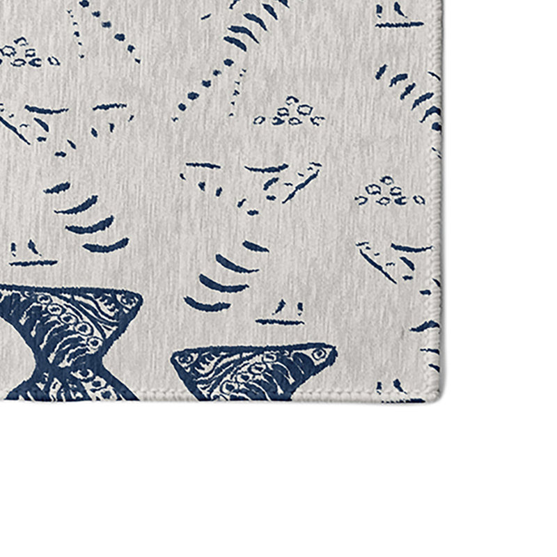 Chenille Geometric Indoor Rug, Rectangle 5' x 7'