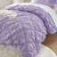 Édredon pour lit simple 2 pièces avec broderie décontractée, ruché élastique, adaptabilité toutes saisons, entretien lavable à la machine, cravates florales, étreinte douce, chaleur légère, standard-137641956-137641957