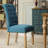 Solid Wood Tufted Parsons Dining Chair-359159612
