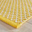 Mainsail Yellow Handwoven Indoor/Outdoor Rug-750394765